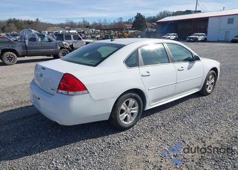 2013 Chevrolet Impala Ls z USA, uszkodzony, nr VIN 2G1WA5E38D1182833